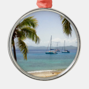 Cooper Island British Virgin Islands Metal Ornament