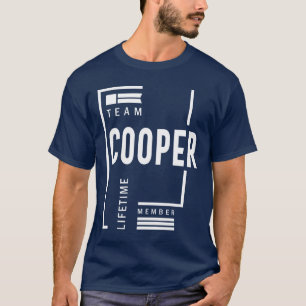 Cooper Personalised Name Birthday Gift T-Shirt