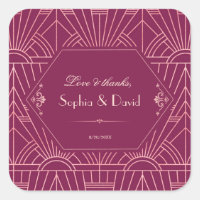 Cooper Rose Great Gatsby 1920s Wedding
