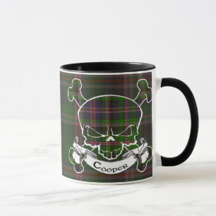 Cooper Tartan Skull Mug