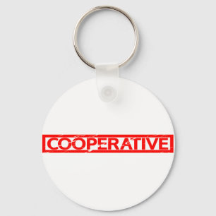 Cooperative Stamp Key Ring