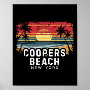 Coopers Beach New York Surfboard Beach _1 Poster