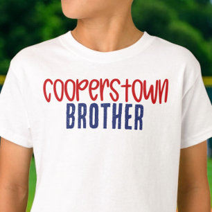 Cooperstown Brother Bro Baseball Tournament  T-Shirt