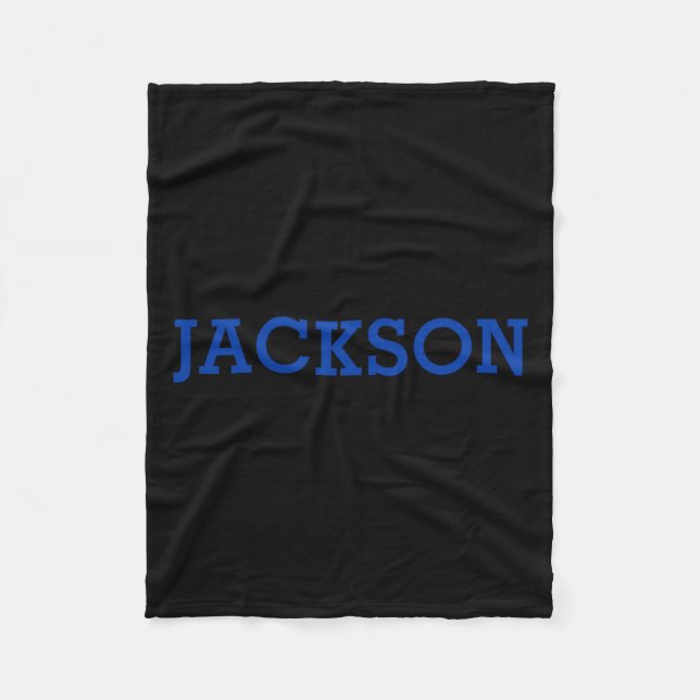 Cooperstown Field Team Name Player Personalized T  Fleece Blanket (Front)