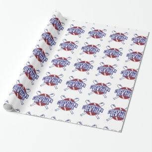 Cooperstown New York Baseball Wrapping Paper