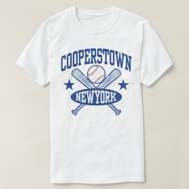 Cooperstown New York t-shirt (Design Front)