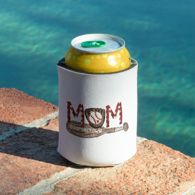 Cooperstown NY Baseball Mum Stars Team Moms Can Cooler (In Situ Pool)