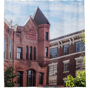 Cooperstown NY - First National Bank Building Shower Curtain
