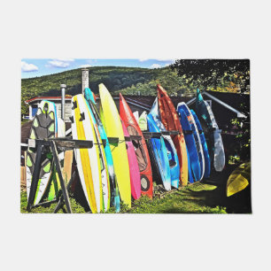 Cooperstown NY - Kayaks and Paddleboards Doormat