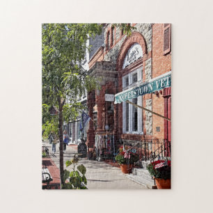 Cooperstown NY - Main Street Near Hoffman Lane Jigsaw Puzzle