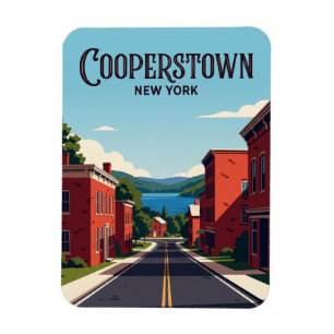 Cooperstown USA Magnet