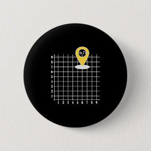 Coordinate 6 Number 67 Six Seven Meme Cm Round Badge