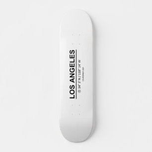 Coordinates Los Angeles Skateboard