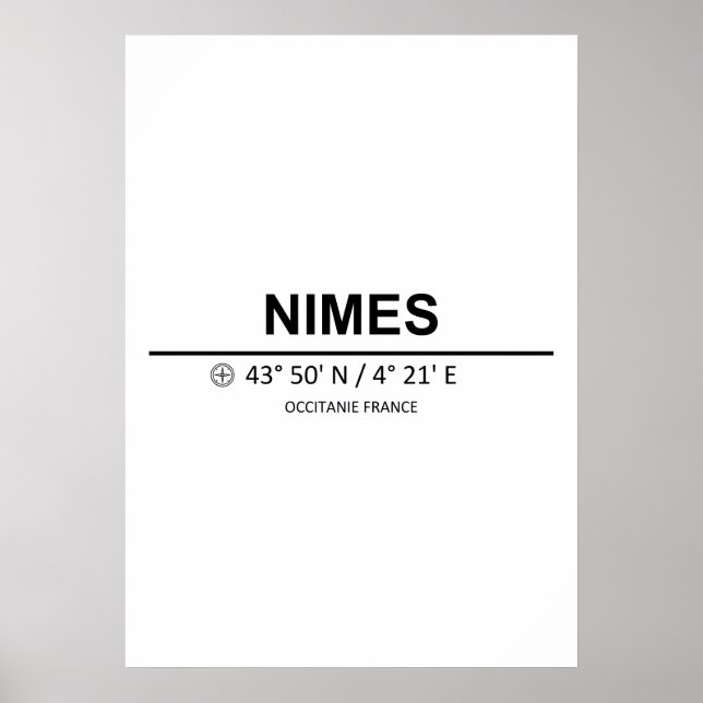 Coordinates Nimes Poster (Front)
