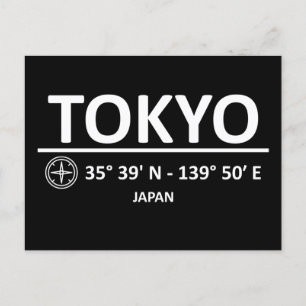 Coordinates Tokyo Holiday Postcard