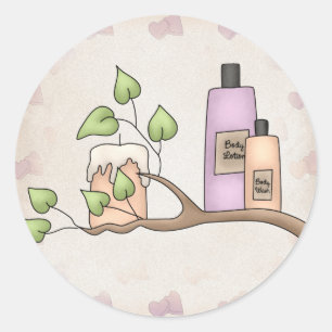 Coordinating Bridal Shower Envelope Seals