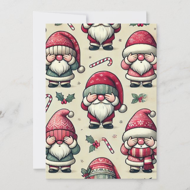 Coordinating No Peeking Card with Verse for Kids (Front)