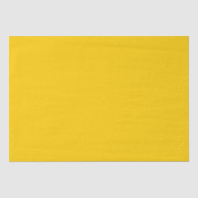 Coordinating Yellow Tissue Paper (Front)