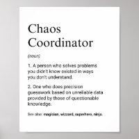 Coordinators and Supervisors Funny Work Definition