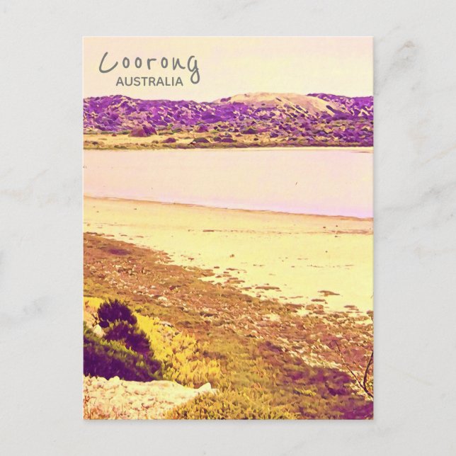 Coorong National Park Australia travel Postcard (Front)