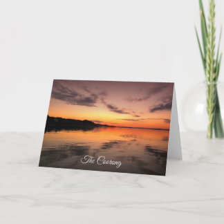 Coorong on Dusk Card