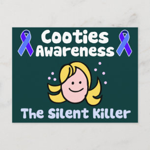 Cooties Awareness Postcard