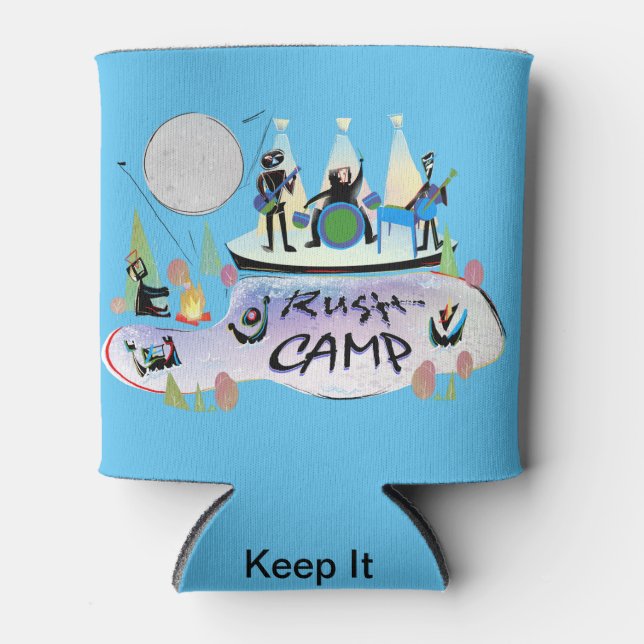 Coozie RushCamp! (Front)
