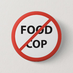 cop 6 cm round badge