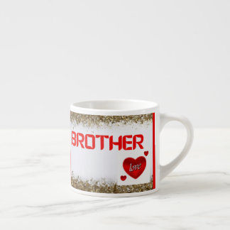 Cop design for brother asking hello. How are you Espresso Cup
