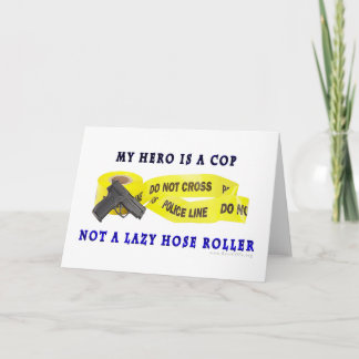 COP Hero Police Holiday Card