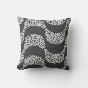 Copacabana Beach Boardwalk Cushion