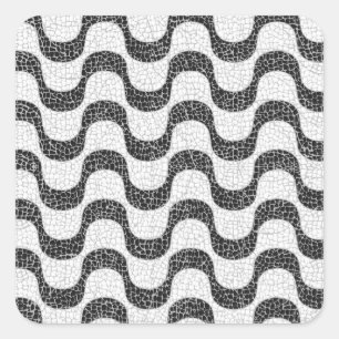 Copacabana Beach Square Sticker