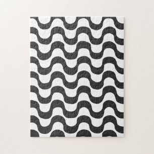 Copacabana Black and white Jigsaw Puzzle