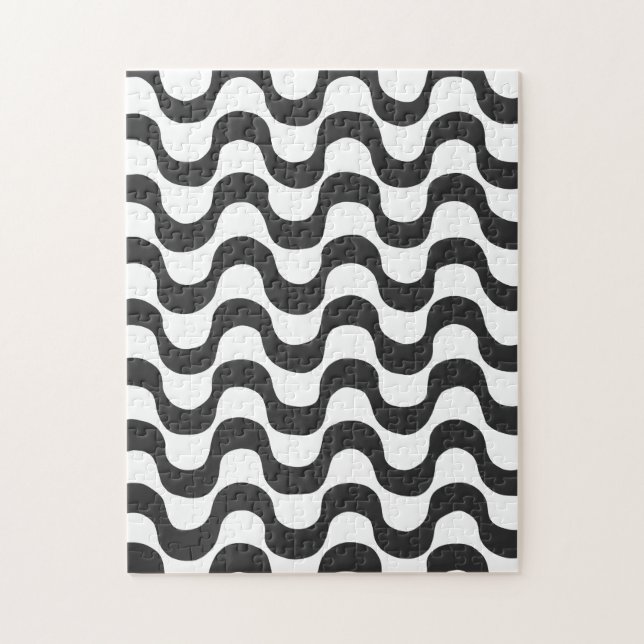 Copacabana Black and white Jigsaw Puzzle (Vertical)