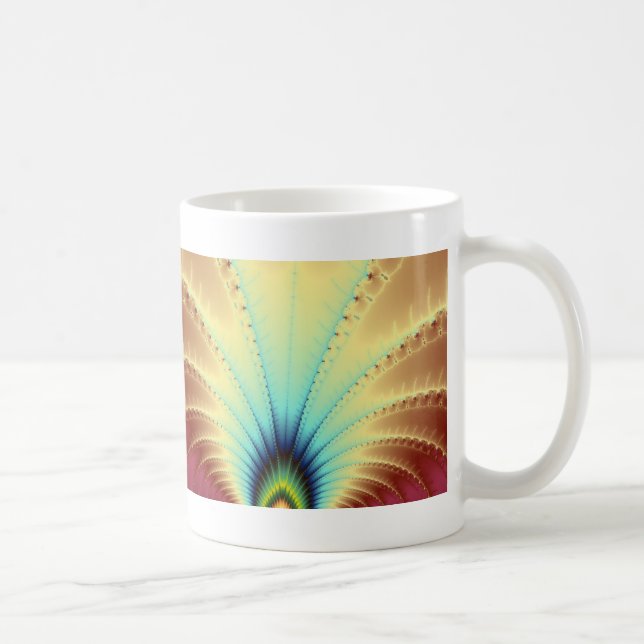 Copacabana Fractal Coffee Mug (Right)