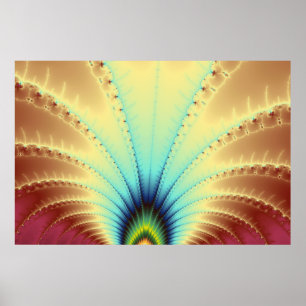 Copacabana Fractal Poster