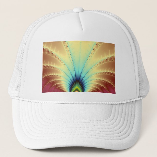 Copacabana Fractal Trucker Hat (Front)