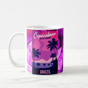 Copacabana Rio De Janeiro Brazil Beach  Coffee Mug