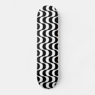 Copacabana sidewalk black and white skate board
