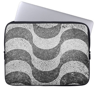 Copacabana Sidewalk Laptop Sleeve