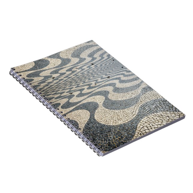 Copacabana sidewalks notebook (Right Side)