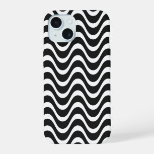 Copacabana Waves Abstract Art iPhone 15 Case
