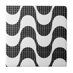 Copacabana waves ceramic tile