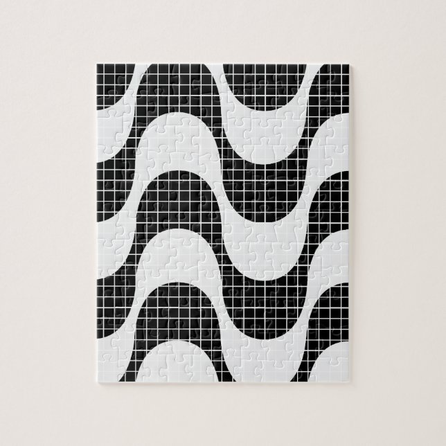 Copacabana waves jigsaw puzzle (Vertical)