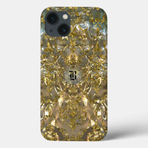 Copachatlin Damask Monogram iPhone 13 Case