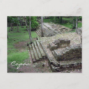copán ancient postcard