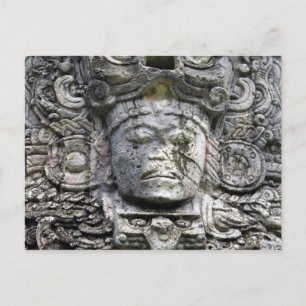 copán face postcard