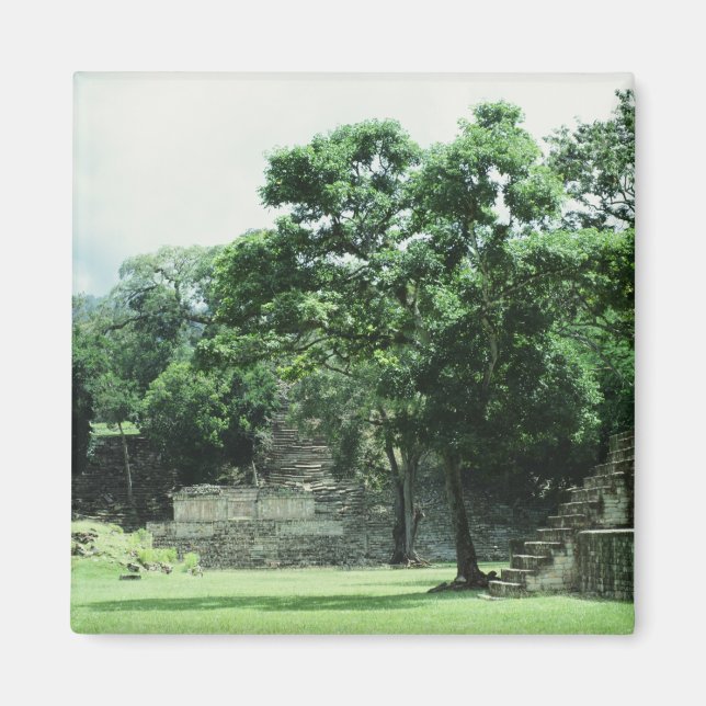 Copan Honduras Mayan Ruins Photo Designed Magnet (Front)
