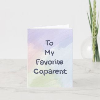 Coparent Card