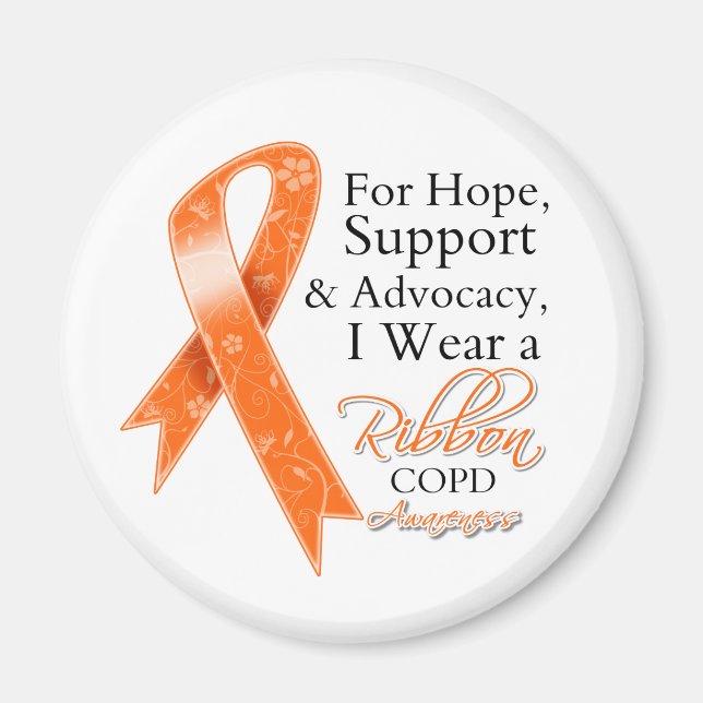 COPD Support Hope Awareness Magnet (Front)